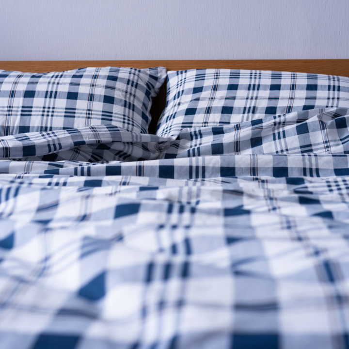Blue Bed Sheet